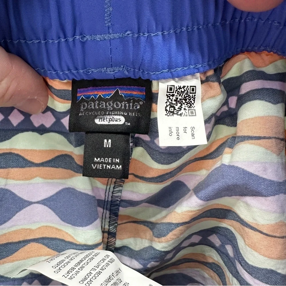 Girls Patagonia Costa Rica Baggies Shorts Size M - Picture 4 of 6